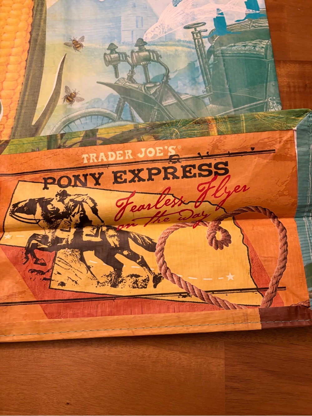 Trader Joe's Nebraska Reusable Grocery Bag - Picture 5 of 5